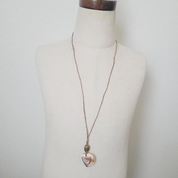 Beach Shell Handmade Necklace - Picture 2 of 2